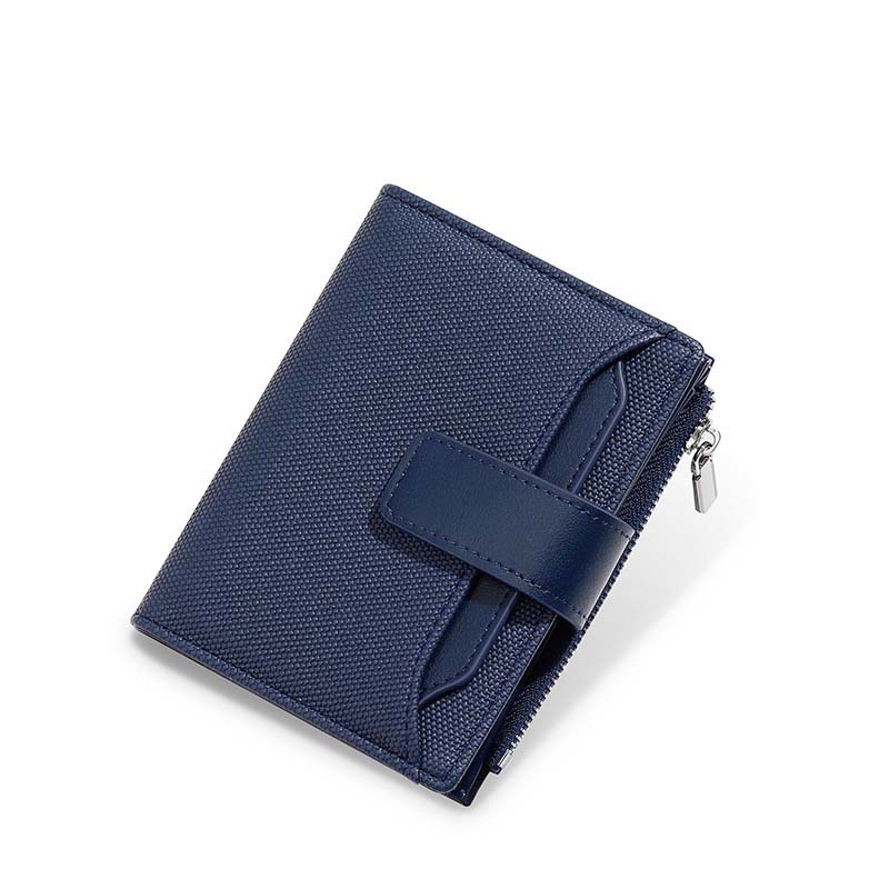 Handheld Multi-Layer Two-Fold Zipper Wallet