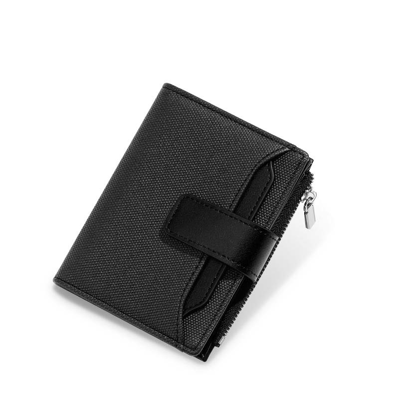 Handheld Multi-Layer Two-Fold Zipper Wallet