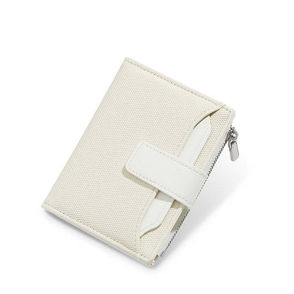 Handheld Multi-Layer Two-Fold Zipper Wallet