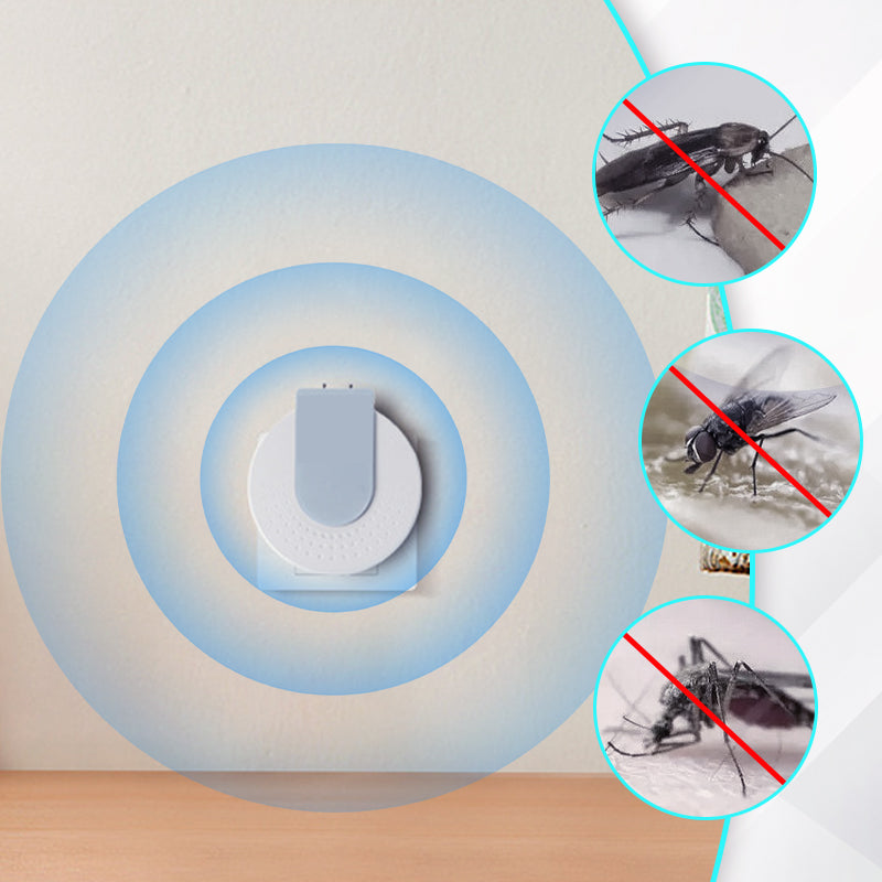 Multi-functional Compact Ultrasonic Pest Repellent