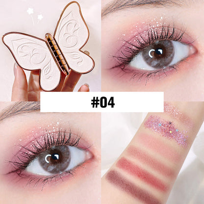 6 Colors Lucky Butterfly Eye Shadow