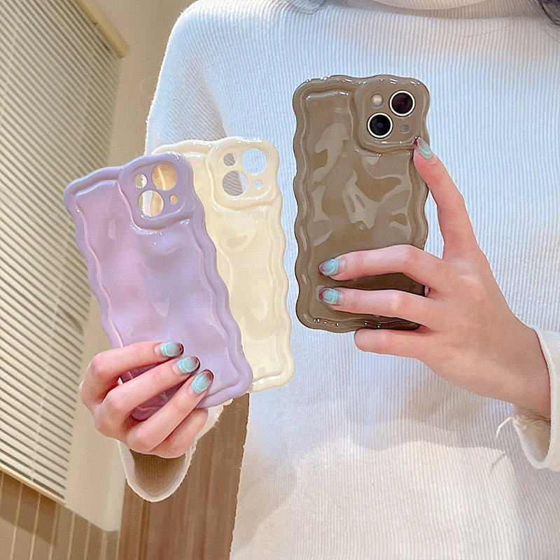 Cute Wave Water Ripple Pattern Case