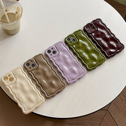 Cute Wave Water Ripple Pattern Case