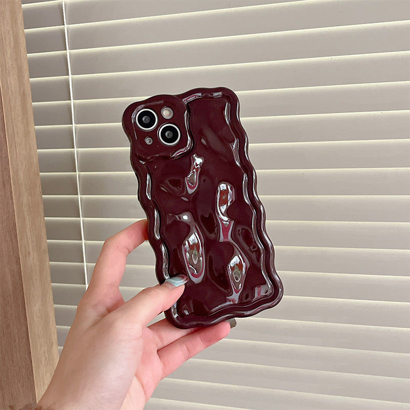 Cute Wave Water Ripple Pattern Case