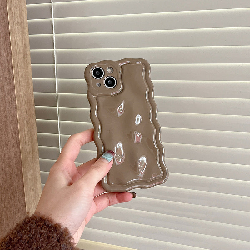 Cute Wave Water Ripple Pattern Case