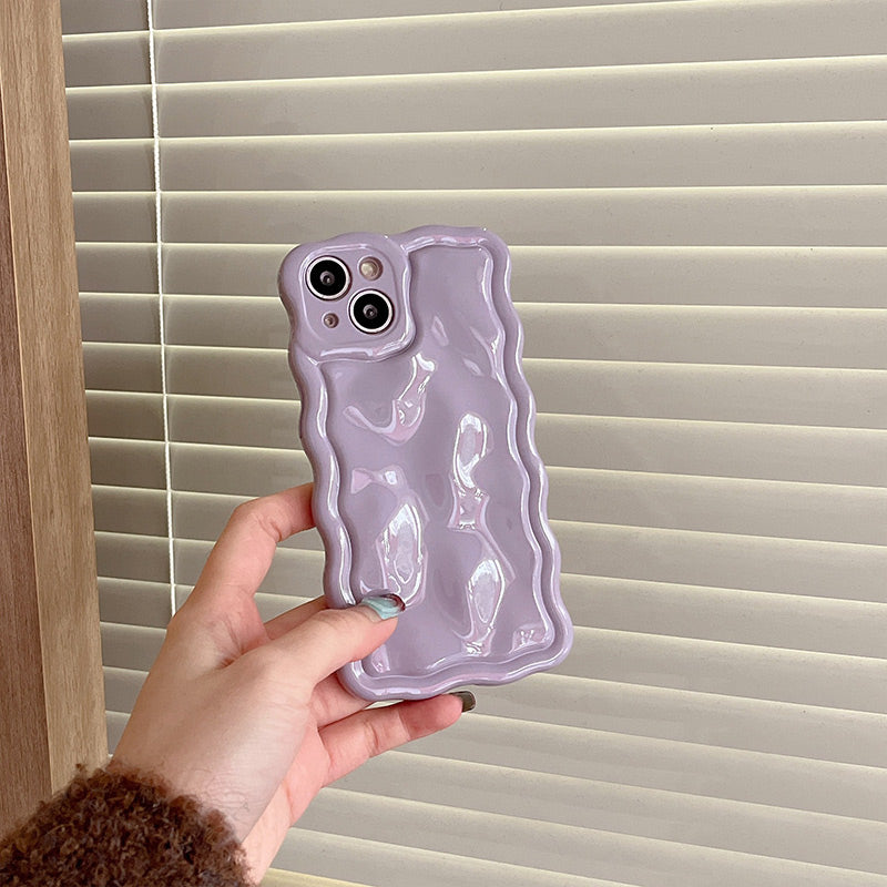 Cute Wave Water Ripple Pattern Case