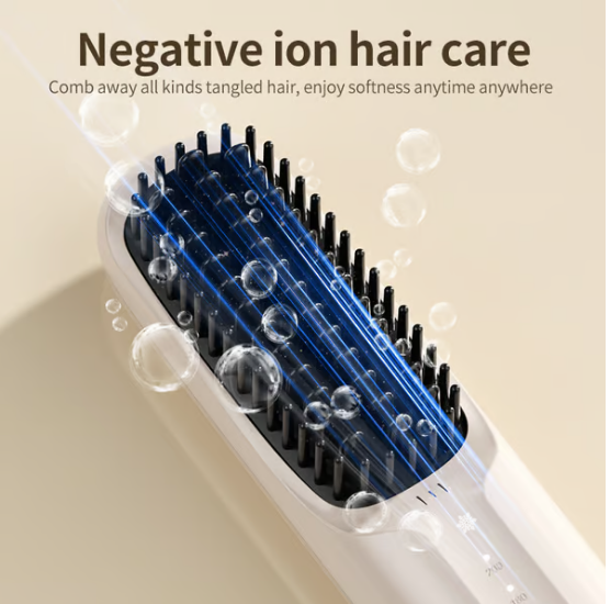 New Year Hot Sale 49% Off🎁USB cordless negative ion hair straightener