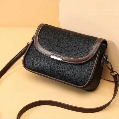 Women's Faux Leather Small Square Crossbody Bag
