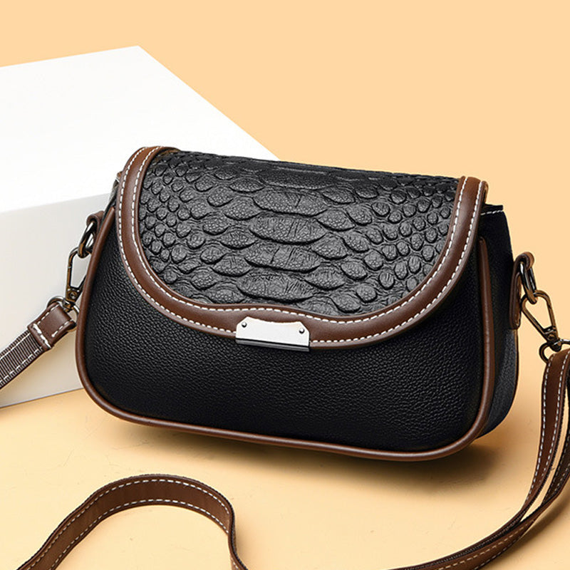 Women's Faux Leather Small Square Crossbody Bag