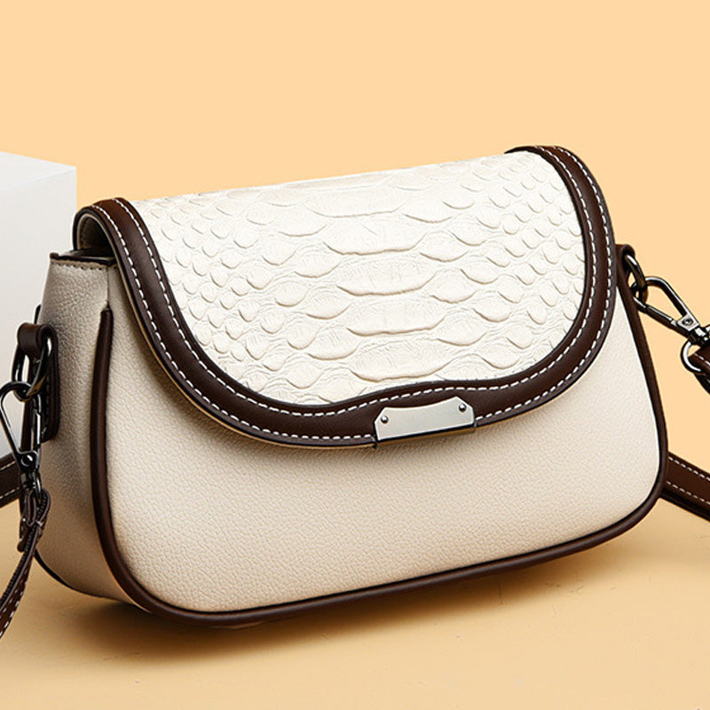 Women's Faux Leather Small Square Crossbody Bag