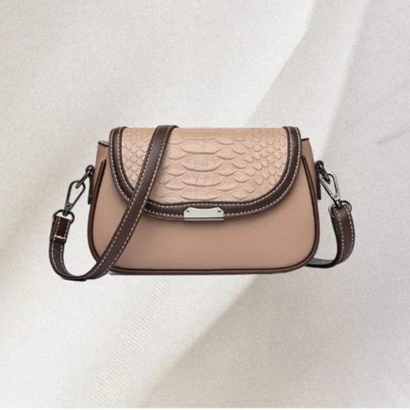 Women's Faux Leather Small Square Crossbody Bag