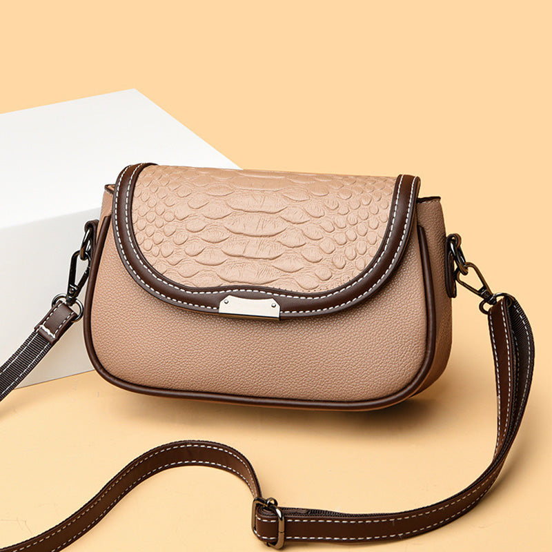 Women's Faux Leather Small Square Crossbody Bag