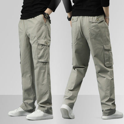 👖2025 HOT SALE 49% OFF🔥 Men's Loose-fitting Multi-pocket Ultra Comfort Cargo Pants