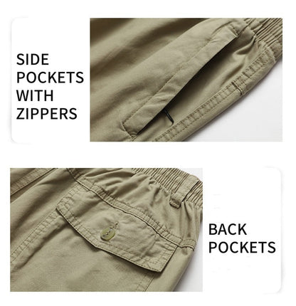 👖2025 HOT SALE 49% OFF🔥 Men's Loose-fitting Multi-pocket Ultra Comfort Cargo Pants