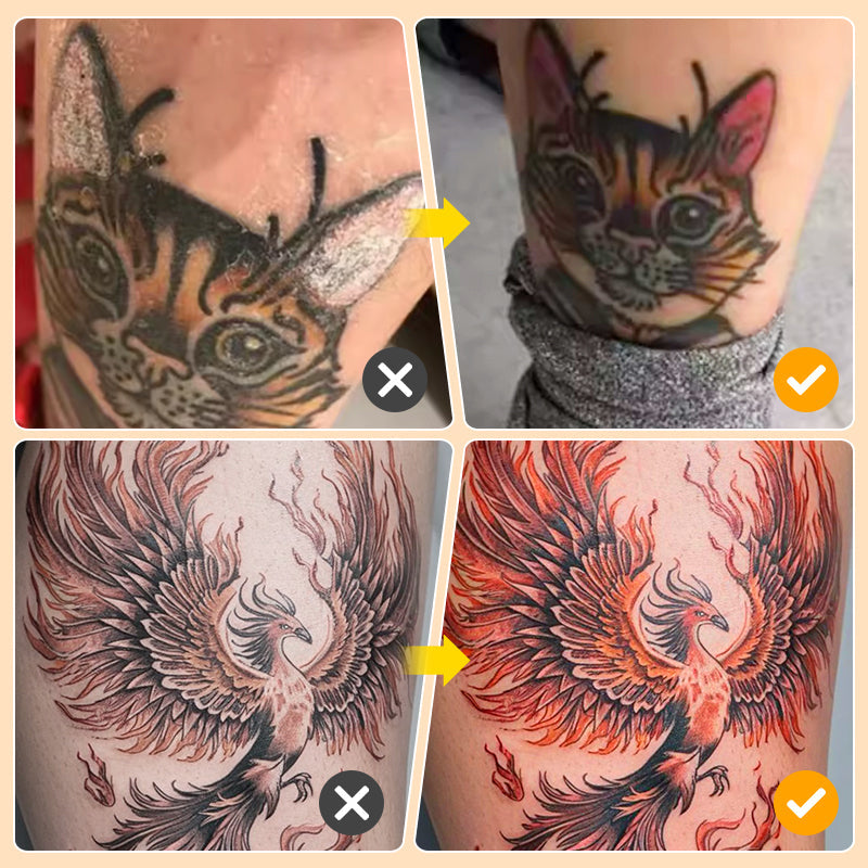 🎨 Keep Your Tattoo Colors Bold, Bright & Long-Lasting  Tattoo Color Fixing Aftercare Cream – Fade Protection & Skin Healing