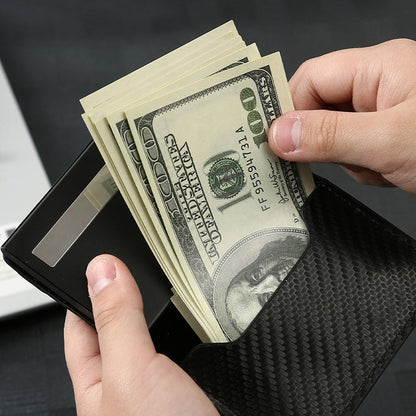 RFID Blocking Magnetic Pop up Card Holder