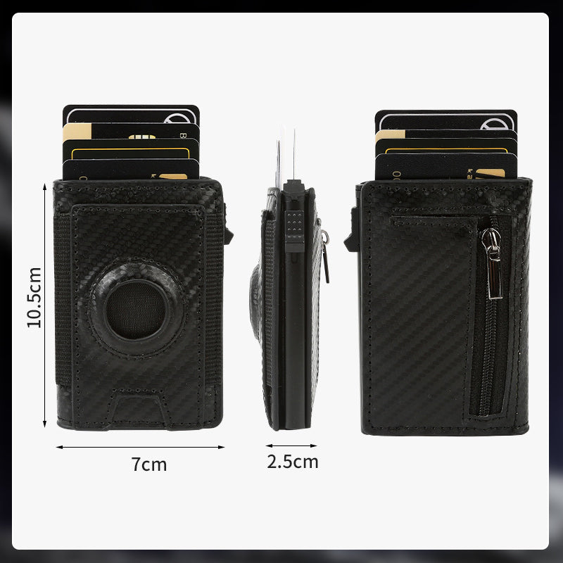 RFID Blocking Magnetic Pop up Card Holder