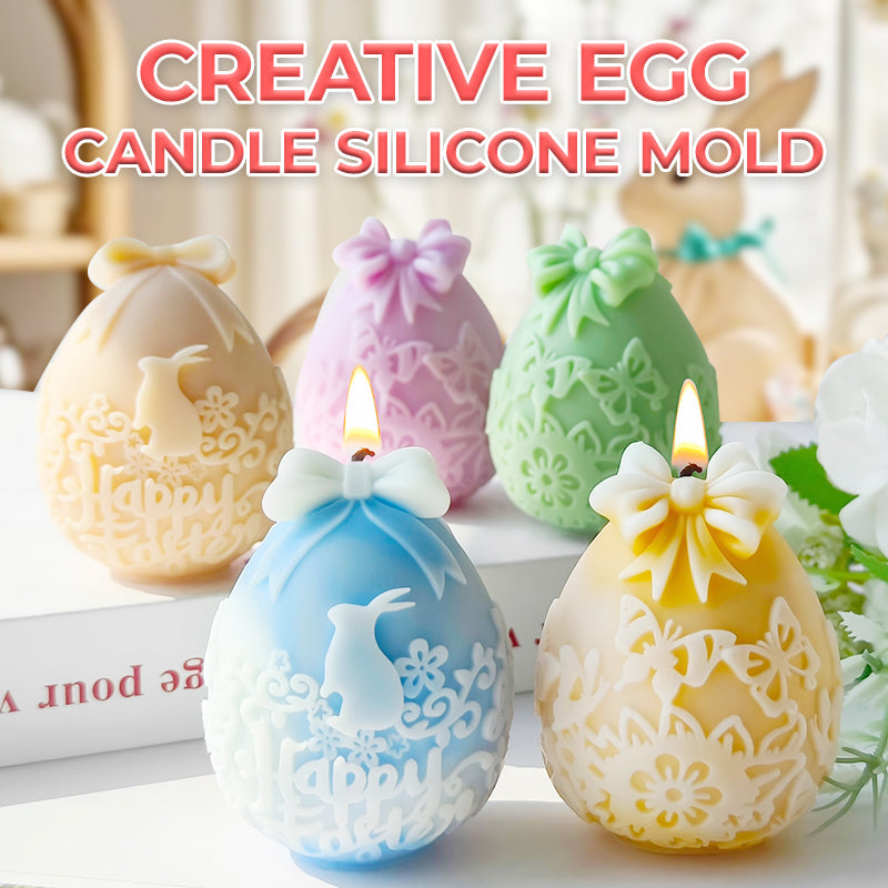 🔥Make Easter 2025 special!🔥Creative Egg Candle Silicone Mold
