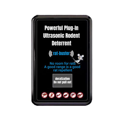 🔥LAST DAY PROMOTION - BUY 1 GET 1 FREE!!🔥Powerful Plug-In Ultrasonic Rodent Deterrent