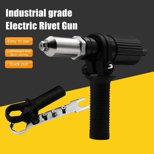 📢📢60 %  OFF !! ⏰Pneumatic Core-pulling Electric Drill Rivet Machine