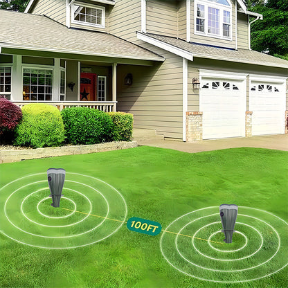 🌸Spring Sale 50% OFF🌸 Solar Powered Waterproof Screw Mole Repellent