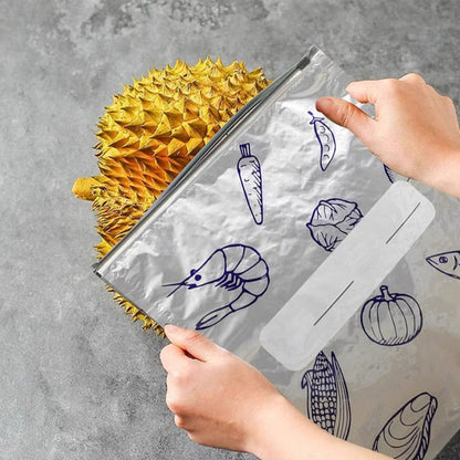 💥🔥🔁Reusable Aluminum Foil Sealable Storage Bags
