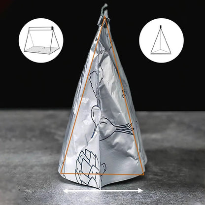 💥🔥🔁Reusable Aluminum Foil Sealable Storage Bags