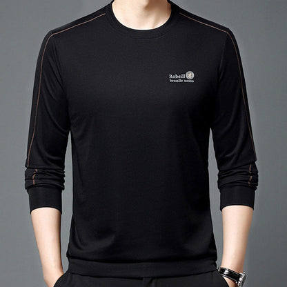 Men's Casual Crewneck Long Sleeve Sweatshirt