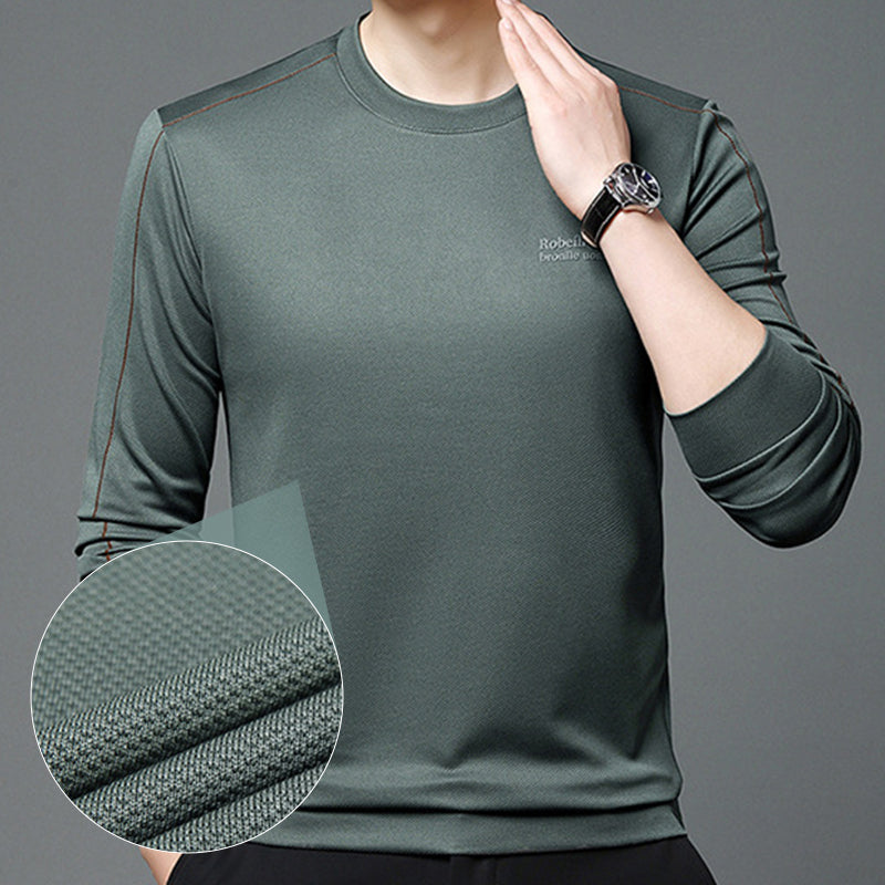 Men's Casual Crewneck Long Sleeve Sweatshirt