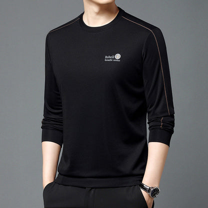 Men's Casual Crewneck Long Sleeve Sweatshirt