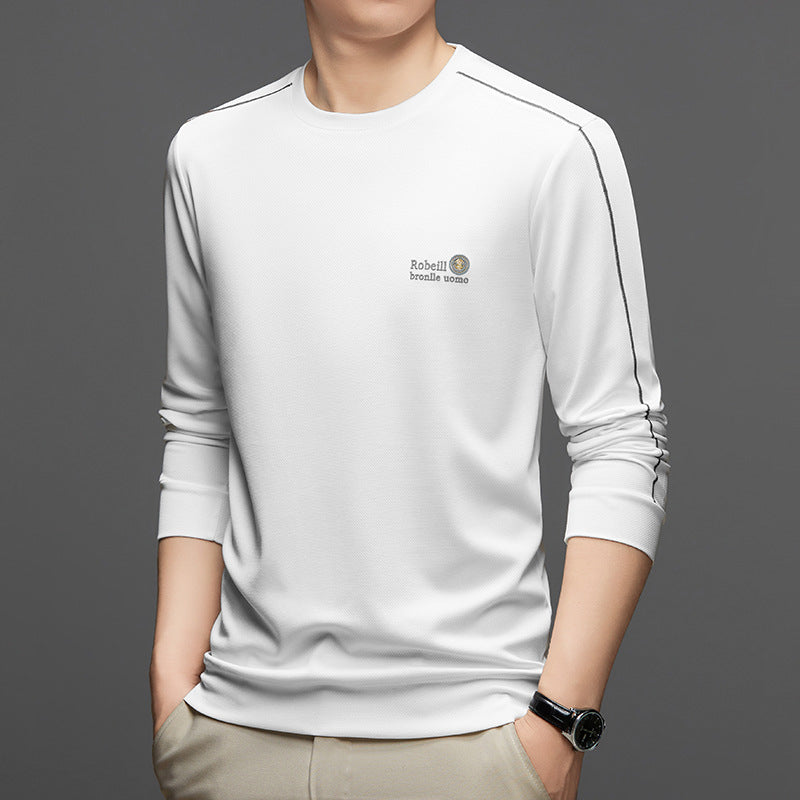 Men's Casual Crewneck Long Sleeve Sweatshirt