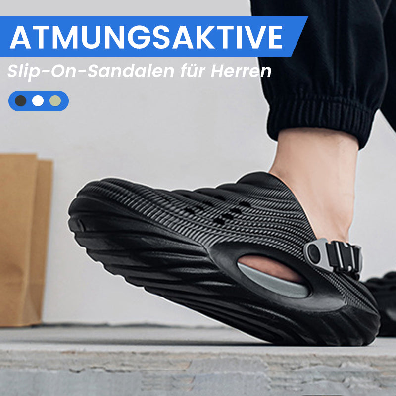 ⏳ Hot Sale 80% off! 💥Breathable Slip-On Sandals for Men（The more you buy, the higher the discount）