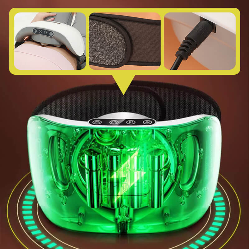 Abdominal massager stone needle instrument