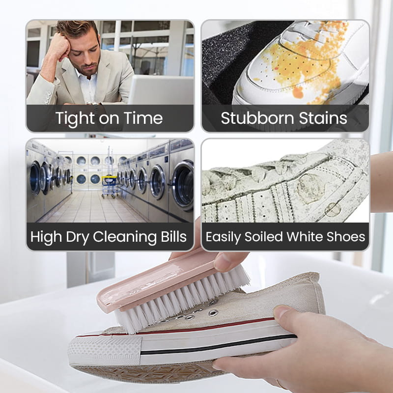 👟🔥BUY 2 GET 1 FREE🔥Multifuntional Effective Mild Shoes Cleaner