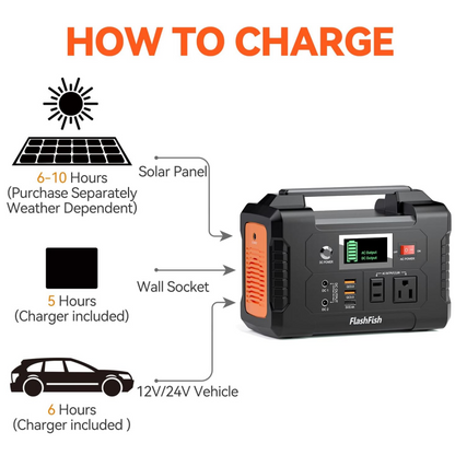 ⏳Time-limited Special⚡200W Portable Power Station with Display❗For three days only, get 50% off all model purchases!💥