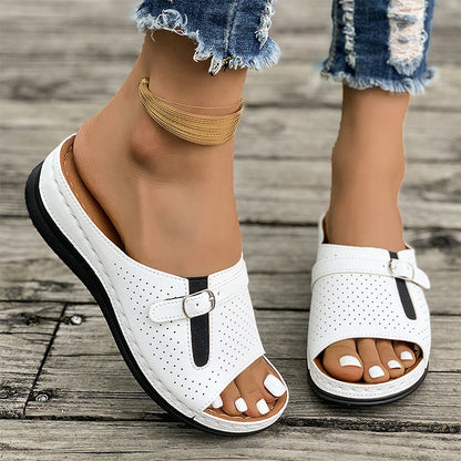 🔥Women's Comfortable Soft Sole Open Toe Beach Sandals✨