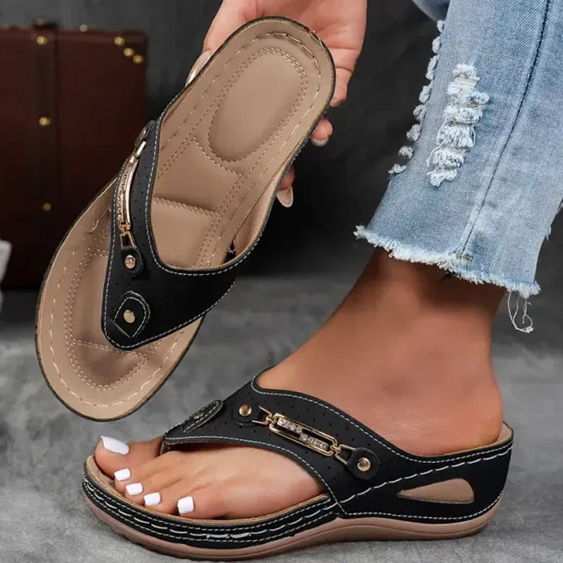 💥2025 Hot Sale🔥Women's Stylish Comfortable Thong Sandals🚀 50%~70% off for a limited time⏳