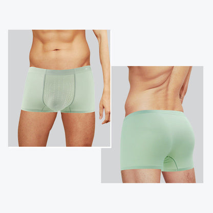 Men's Seamless Breathable Comfort Boxer Briefs
