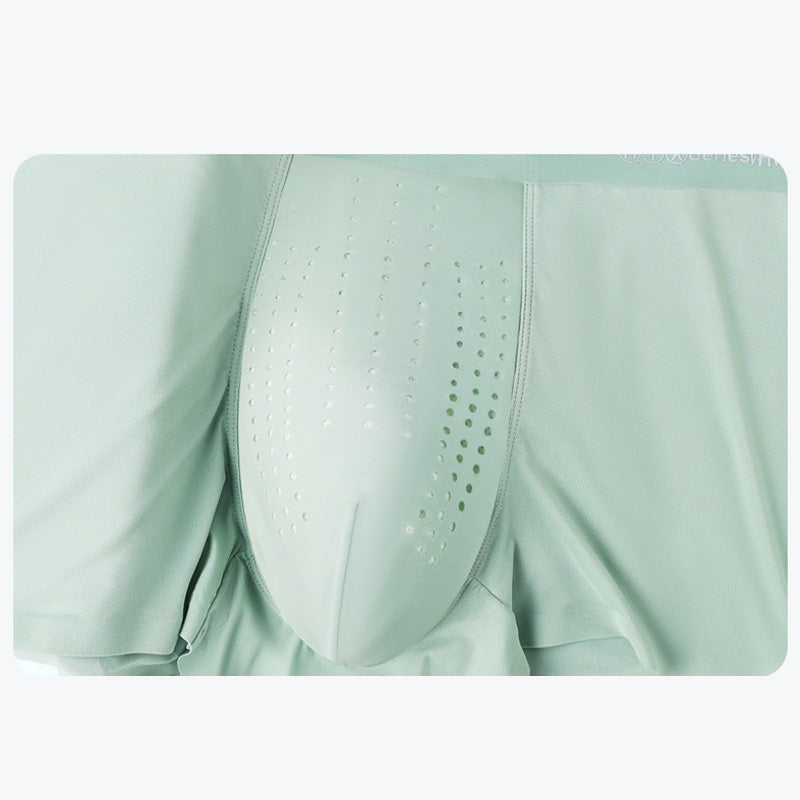 Men's Seamless Breathable Comfort Boxer Briefs