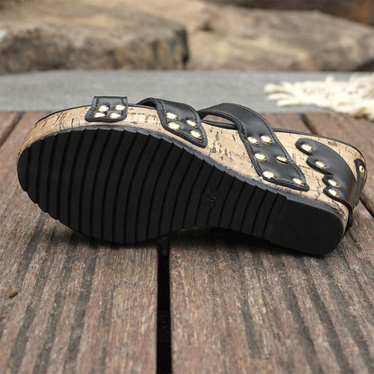 Women's Fashion Comfort Platform Wedge Sandals
