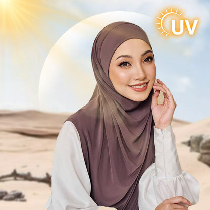 Solid Color Versatile Headscarf