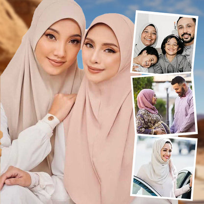 Solid Color Versatile Headscarf