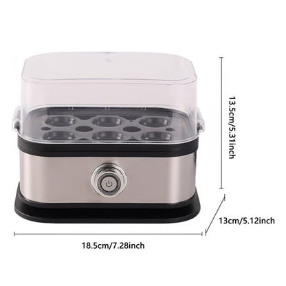 🔥40% discount while stocks last!🎉Multifunctional Egg Steamer with Clear Lid💥