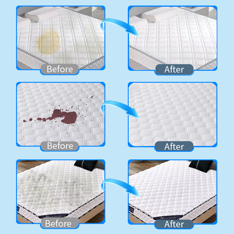 🏆 Last Day Special Price £12.78 ! 💛 50% OFF! Mattress Yellow Stain Cleaner – No water, no residue. Deep foam lifts old stains & urine marks. Gentle on fabric. 🧴✨