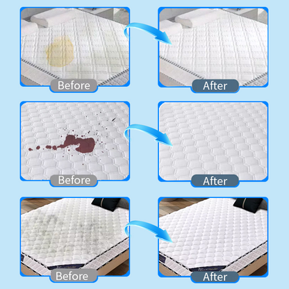 🏆 Last Day Special Price £12.78 ! 💛 50% OFF! Mattress Yellow Stain Cleaner – No water, no residue. Deep foam lifts old stains & urine marks. Gentle on fabric. 🧴✨