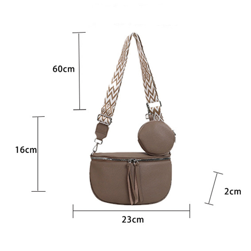Large-Capacity Fashion Crossbody Bag