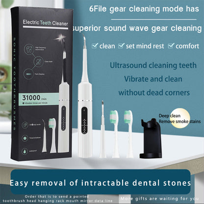 🔥While Supplies Last 40% OFF!🎉 Professional Multi-Function & Multi-Speed Ultrasonic Teeth Cleaner