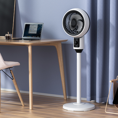 ⚡ Limited stock🌬️Quiet 3-Speed Oscillating Pedestal Fan – Adjustable Home Air Circulator❄️  360° rotation✔️Three fan speeds, quiet during sleep 🤫