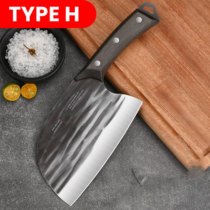 Stainless Steel Kitchen Knife with Ergonomic Handle