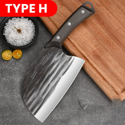 Stainless Steel Kitchen Knife with Ergonomic Handle